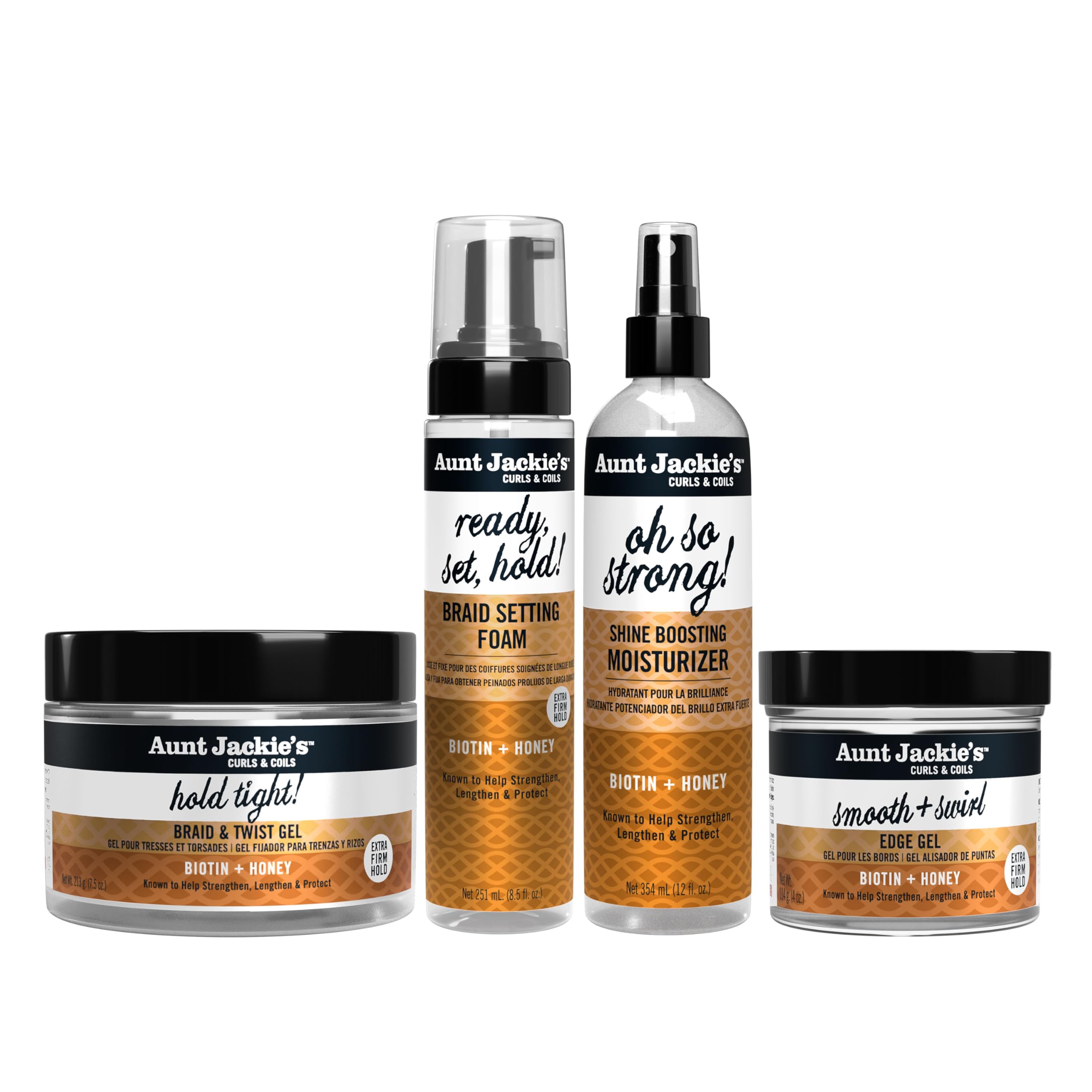 Amazon.com : Aunt Jackie's Braid & Twist Collection Biotin & Honey